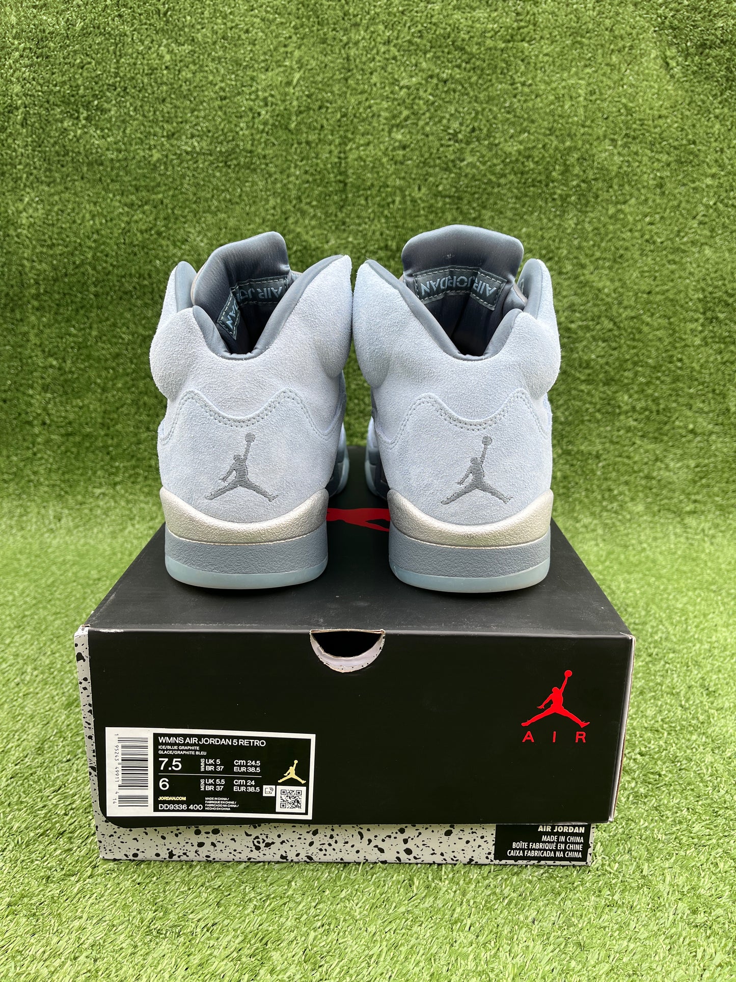 Jordan 5 - Blue Bird [7.5W-USED]