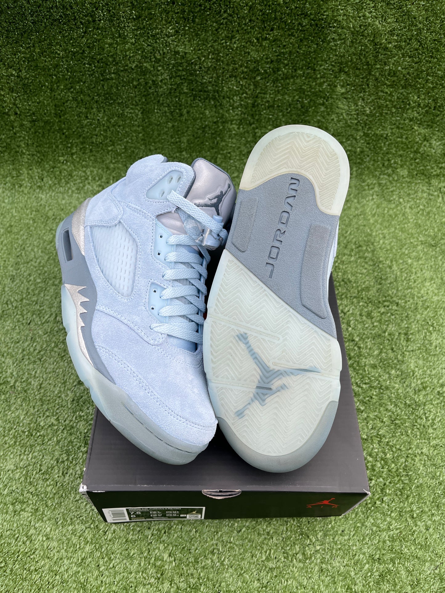 Jordan 5 - Blue Bird [7.5W-USED]