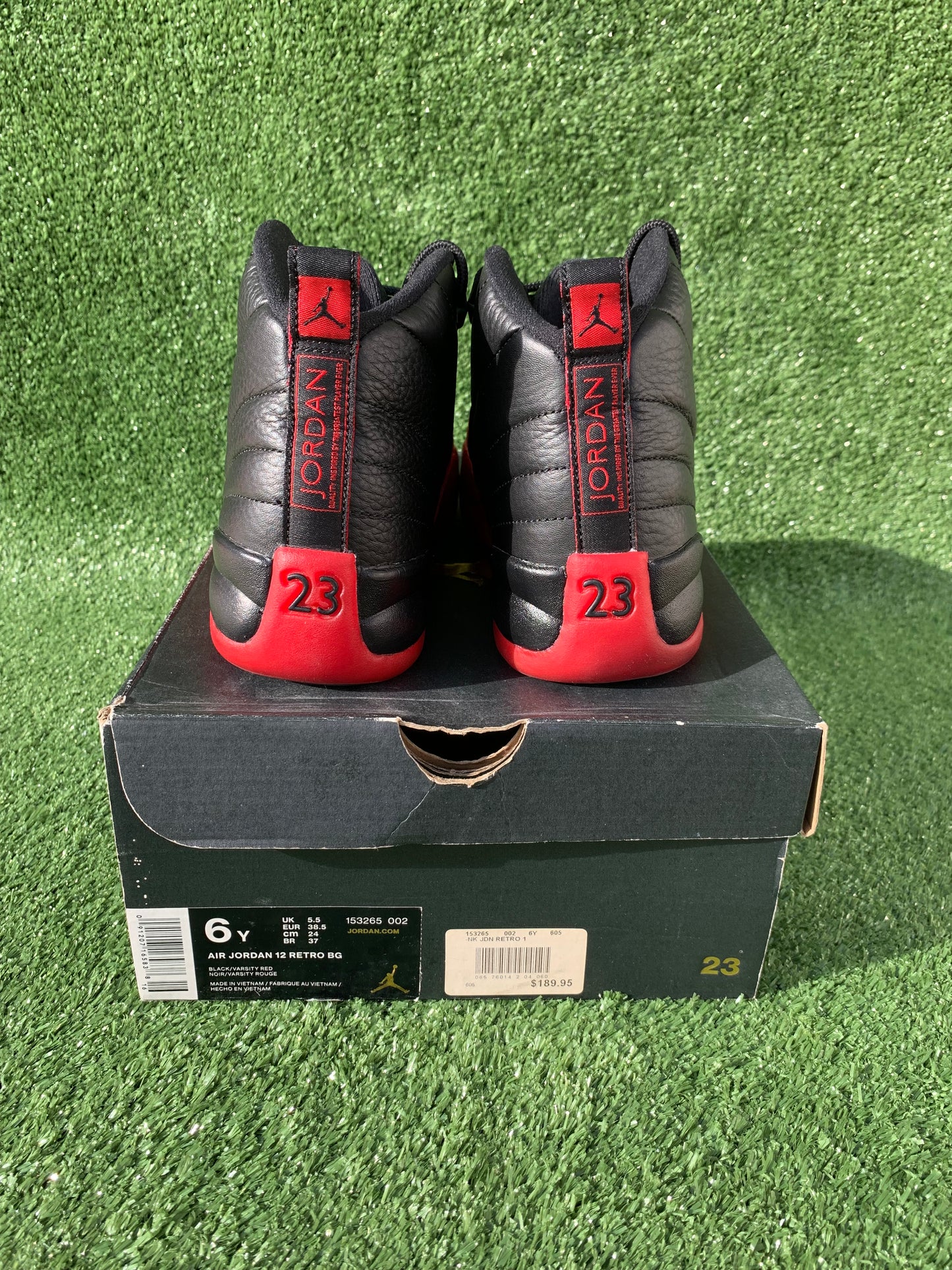 Jordan 12 - Flu Game (GS) [6Y - USED]