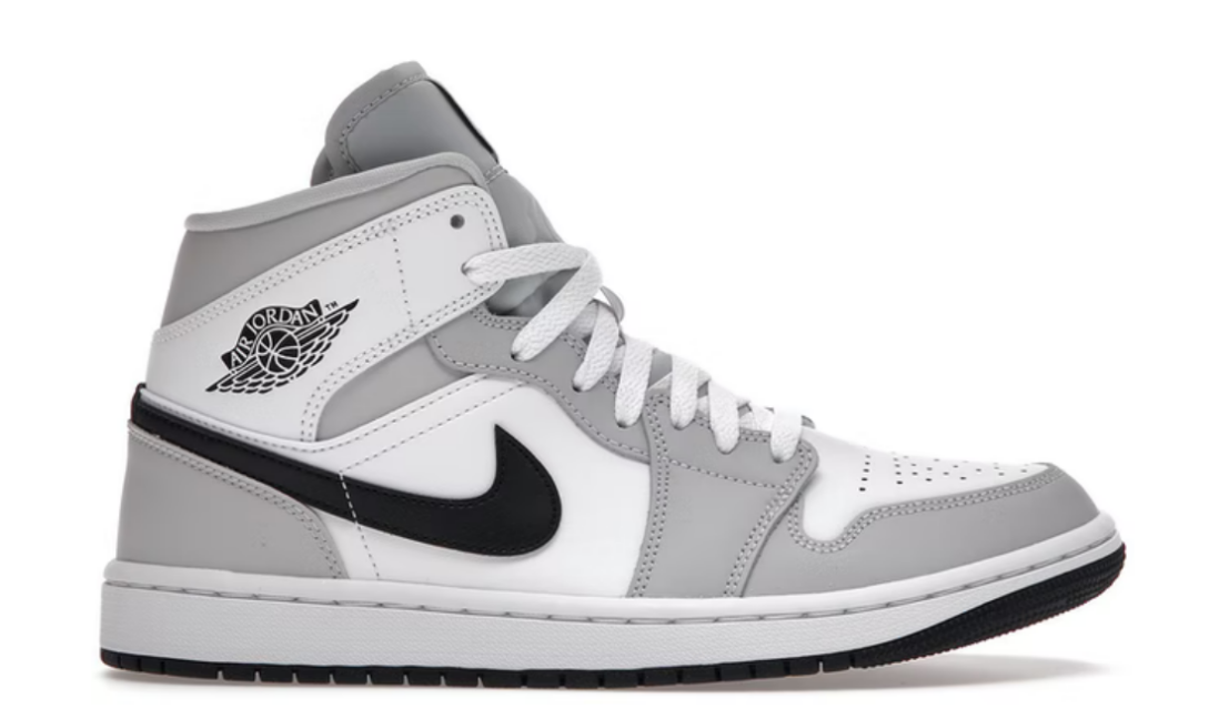 Jordan 1 Mid - Light Smoke Grey (W)