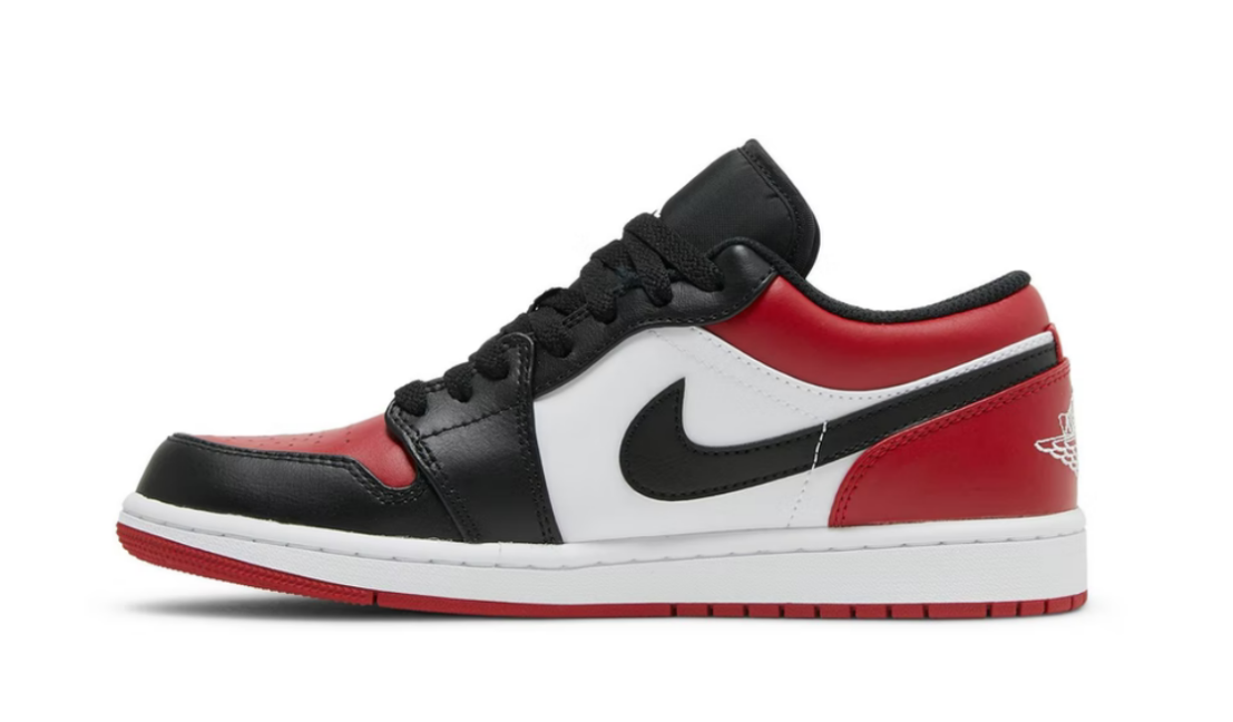 Jordan 1 Low - Bred Toe