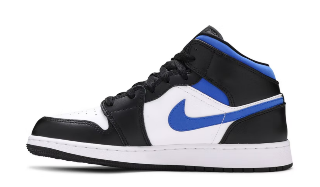 Jordan 1 Mid - Racer Blue (GS)