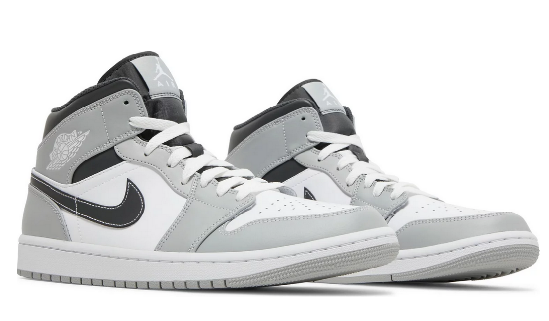 Jordan 1 Mid - Light Smoke Grey