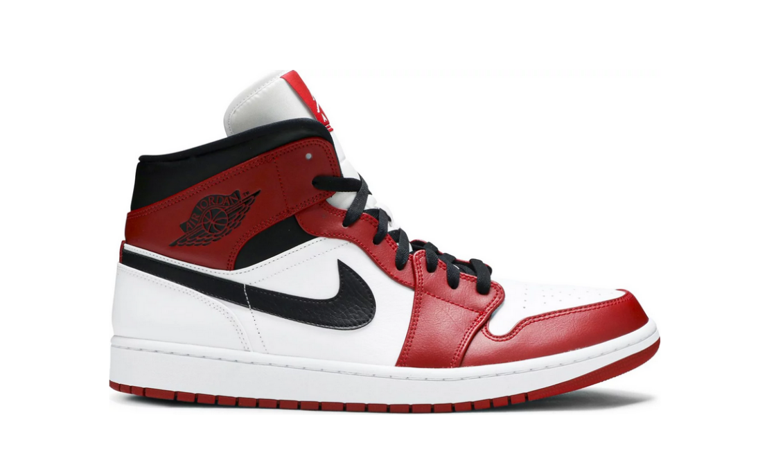 Jordan 1 Mid - White Chicago (GS)