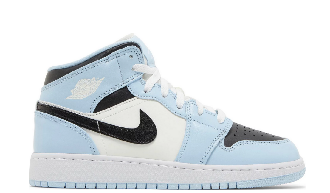 Jordan 1 Mid - Ice Blue (GS)